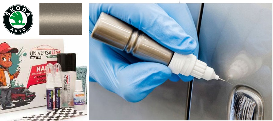 Карандаш для подкраски авто Skoda 9201 Sahara beige