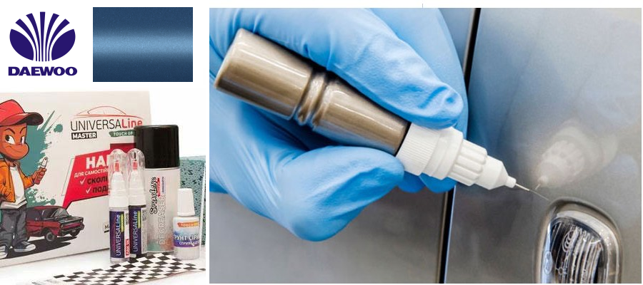 Олівець для підфарбовування авто Daewoo 23M Oxygen blue