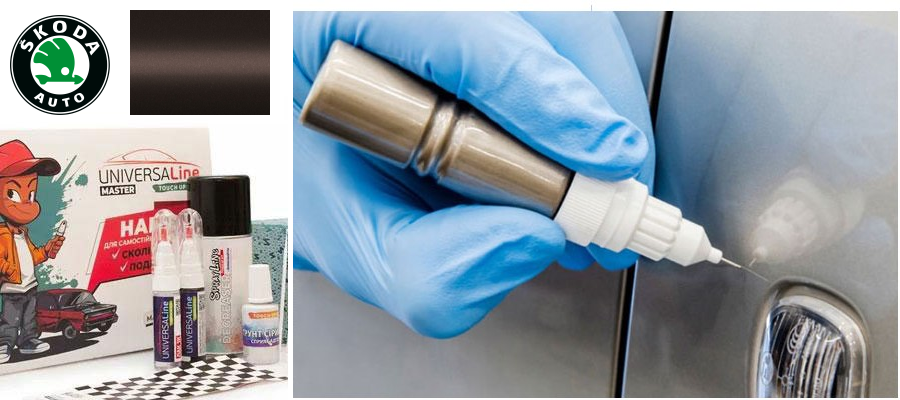 Олівець для підфарбовування авто Skoda LF8Z Hneda topaz